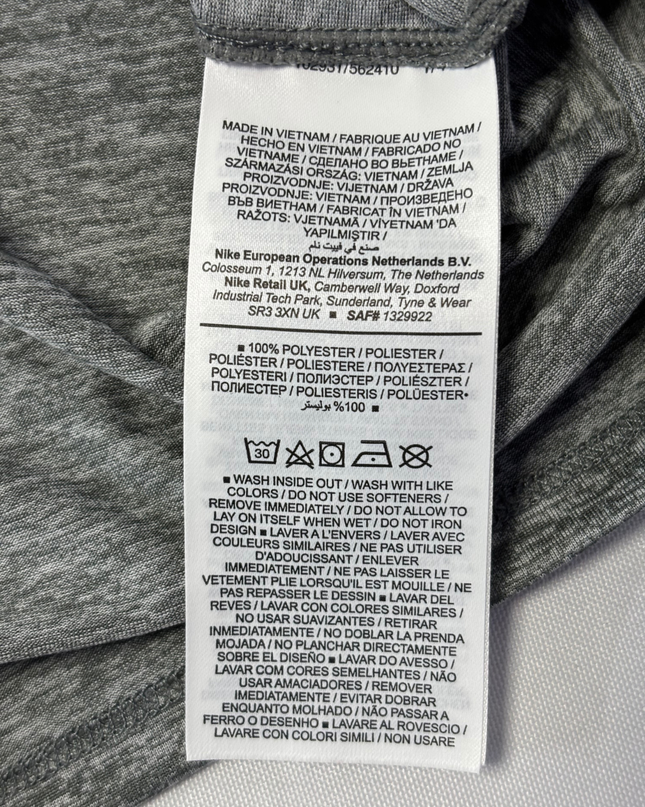 Nike Grey Dri-FIT Running Sports T-Shirt