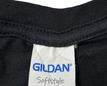 Gildan Black Born To Ride Graphic Tee