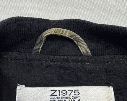 Zara Camouflage Patchwork Bomber Jacket