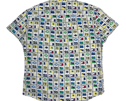 Tommy Hilfiger Multi Nautical Flag Short Sleeve Shirt