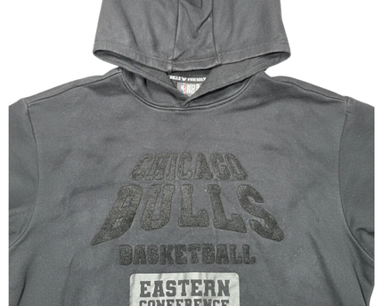 NBA Chicago Bulls Basketball Black Graphic Hoodie