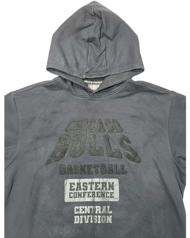 NBA Chicago Bulls Basketball Black Graphic Hoodie
