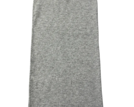 Missguided Heather Grey Knit Midi Skirt