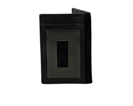 Gucci Black GG Monogram Canvas Ribbon Detail Card Holder