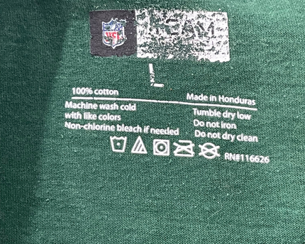 NFL Green Bay Packers Green Graphic Tee