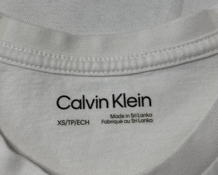 Calvin Klein White Skyline Graphic T-Shirt
