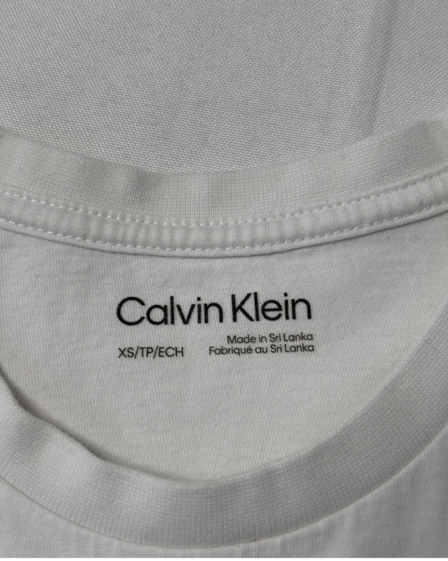 Calvin Klein White Skyline Graphic T-Shirt