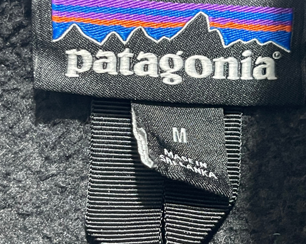 Patagonia Dark Grey Full-Zip Fleece Jacket