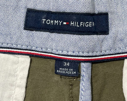 Tommy Hilfiger Olive Green Chino Shorts
