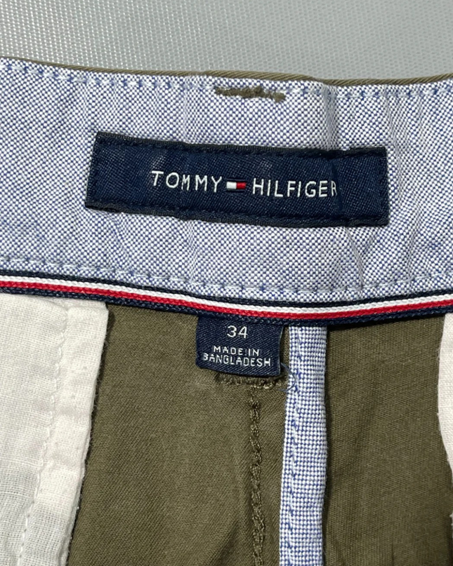 Tommy Hilfiger Olive Green Chino Shorts