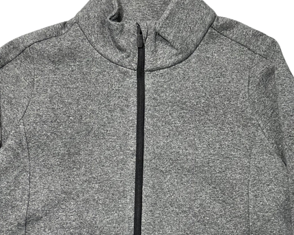 Lululemon Athletica Grey Zip-Up High-Neck Performance Jacket