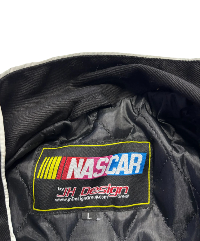 Reworked Black Ford Mustang NASCAR Racing Jacket