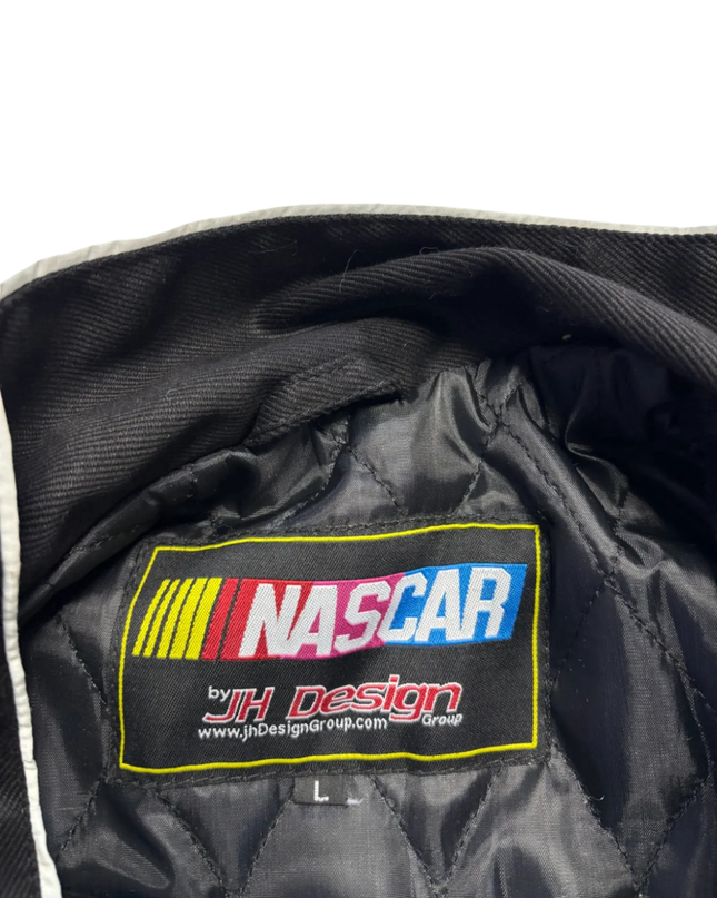 Reworked Black Ford Mustang NASCAR Racing Jacket