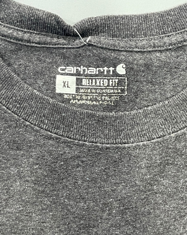 Carhartt Grey Graphic Saw Logo Tee