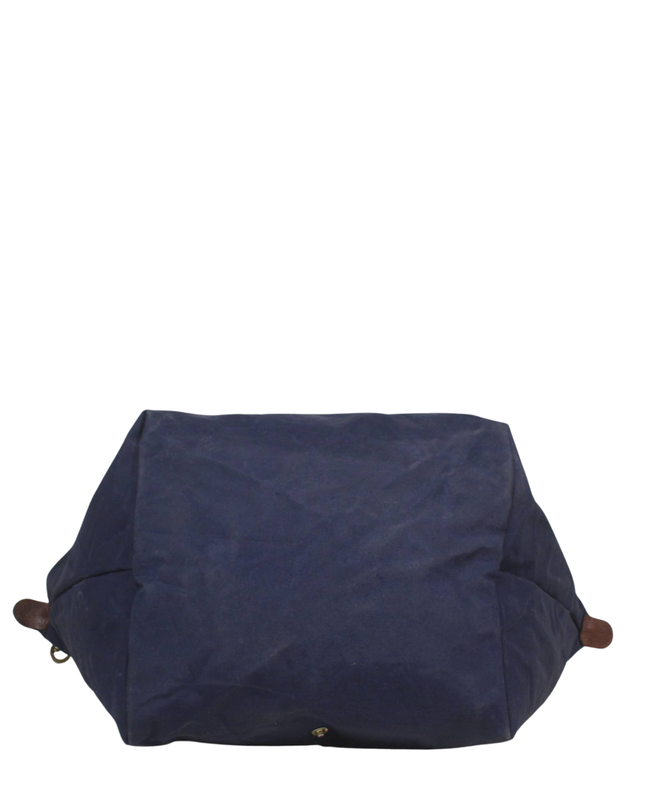 Longchamp Navy Blue Le Pliage Large Shoulder Tote Bag