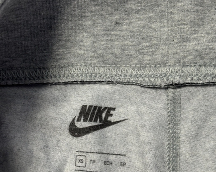 Nike Gray Sportswear Essential Logo Leggings