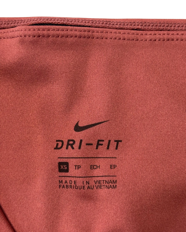 Nike Reddish Brown Dri-FIT Performance Leggings