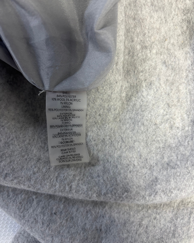 Calvin Klein Grey Textured Mini Skirt