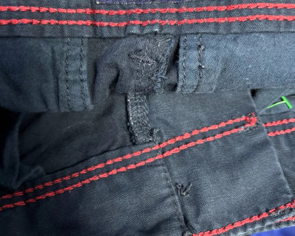 American Eagle Outfitters Dark Navy Slim Straight Cargo Pants