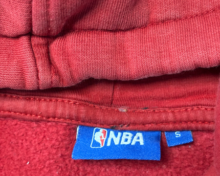 NBA Red Chicago Bulls Graphic Hoodie