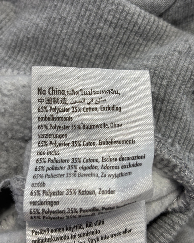 Factorie Grey Cropped Sweatshirt