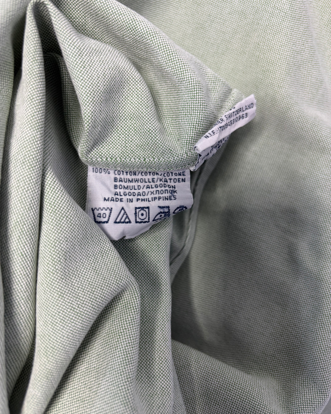 Polo by Ralph Lauren Green Slim Fit Oxford Button-Down Shirt