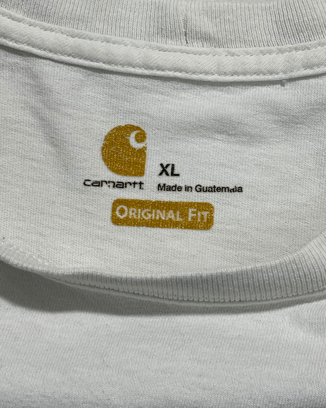 Carhartt White Pocket T-Shirt Original Fit