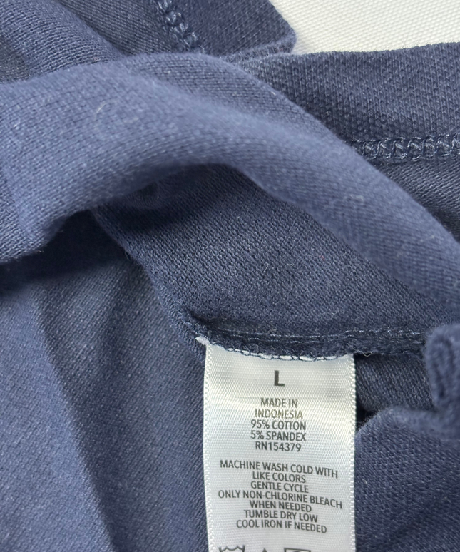 Aeropostale Navy Blue Short Sleeve Polo Shirt