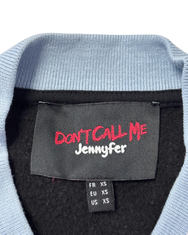 DON'T CALL ME Jennyfer Black San Francisco Varsity Vest