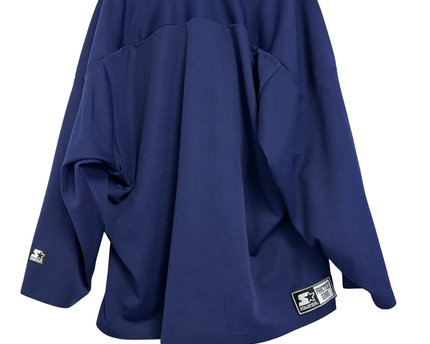 Starter Navy Blue Columbus Blue Jackets Hockey Jersey