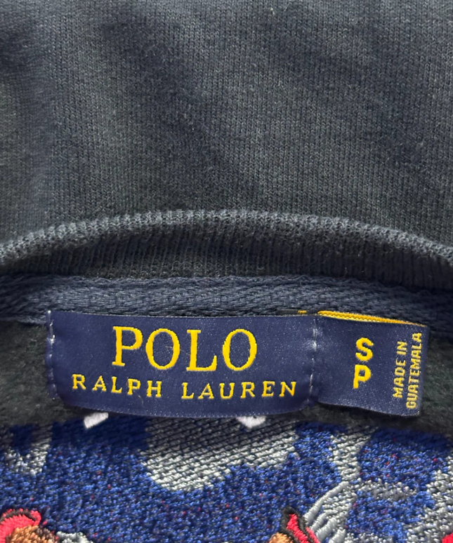 Reworked Polo Ralph Lauren Polo Bear Red/Black Sweatshirt