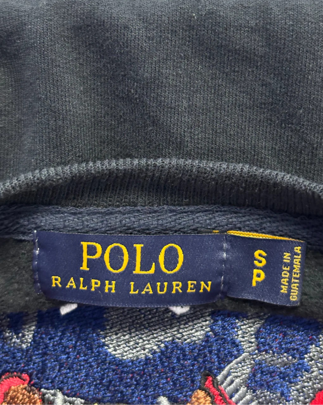 Reworked Polo Ralph Lauren Polo Bear Red/Black Sweatshirt