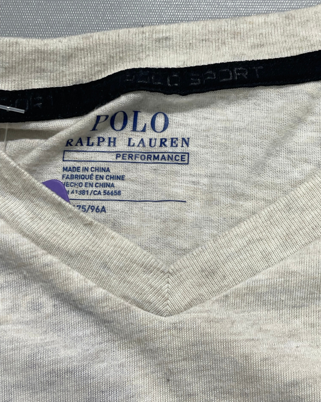 Polo Ralph Lauren Grey V-Neck Performance T-Shirt