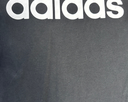 Adidas Black Graphic Logo Short Sleeve T-Shirt