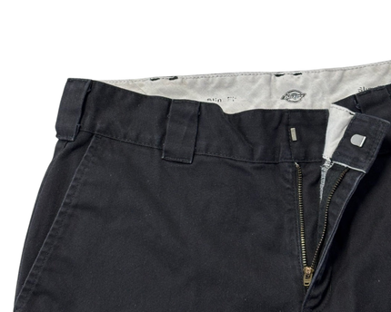 Dickies Black Slim Fit Work Pants