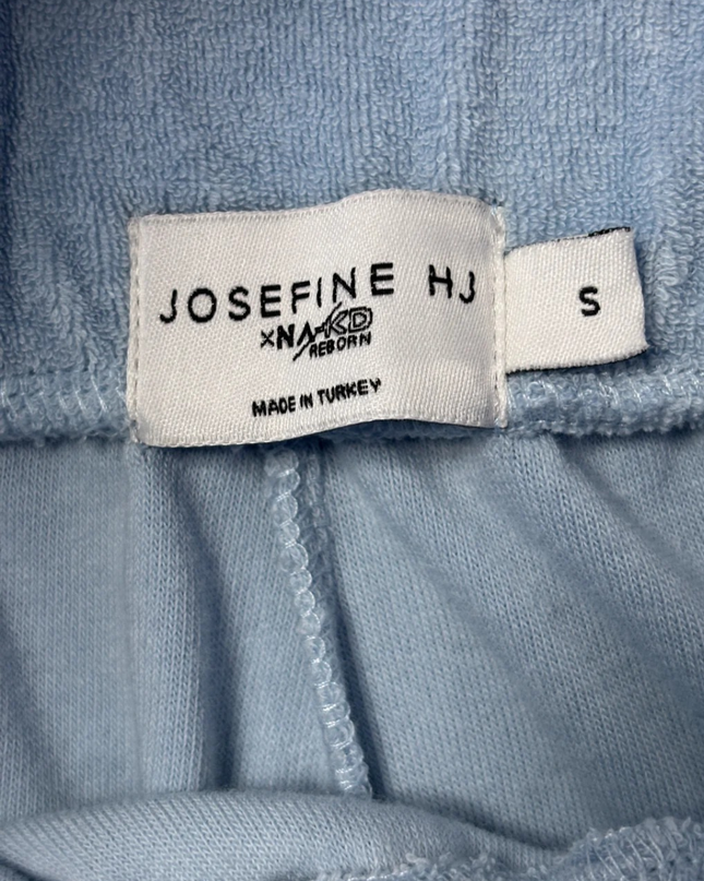 Josefine HJ x NA-KD Reborn Blue Terry Shorts W/Tags