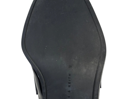 Charles & Keith Black Penny Loafers