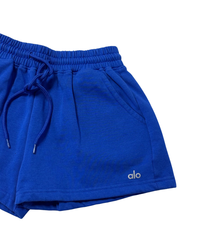 Alo Vibrant Blue Accolade Sweatshorts