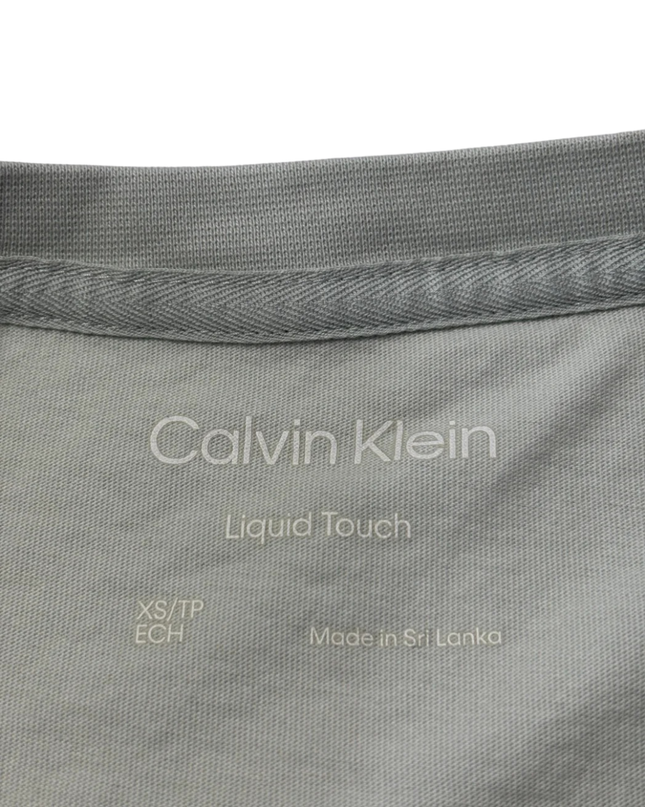 Calvin Klein Light Green Liquid Touch T-Shirt
