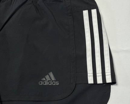 Adidas Black 3-Stripe Climalite Sports Shorts