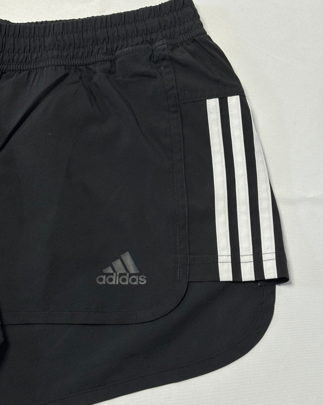 Adidas Black 3-Stripe Climalite Sports Shorts