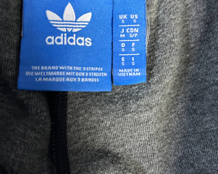 Adidas Black Trefoil Stripe Track Pants