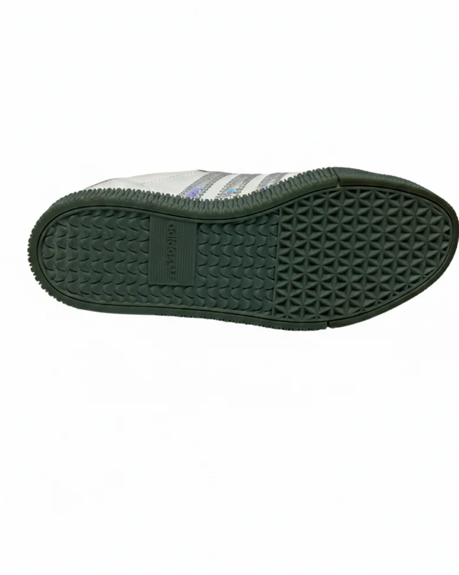 Adidas White SAMBAROSE Iridescent Platform Sneakers