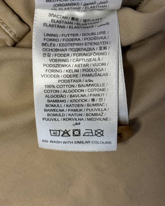 Gant Beige Hallden Slim Fit Chinos