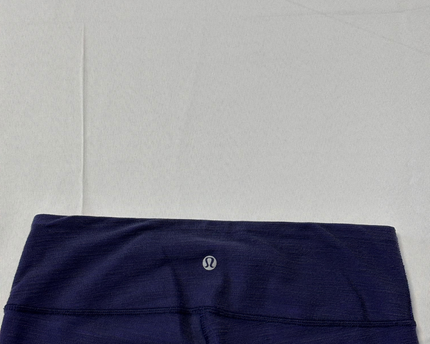 Lululemon Navy Blue High-Rise Performance Leggings