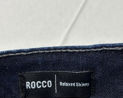 True Religion Dark Blue Straight Leg Jeans