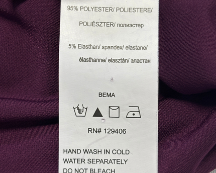 VENUS Purple V-Neck Ruched Sleeveless Top