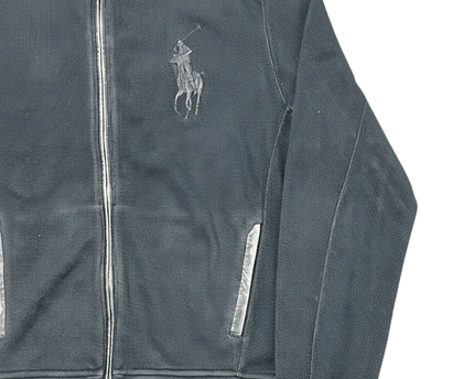 Polo Ralph Lauren Black Zip-Up Track Jacket