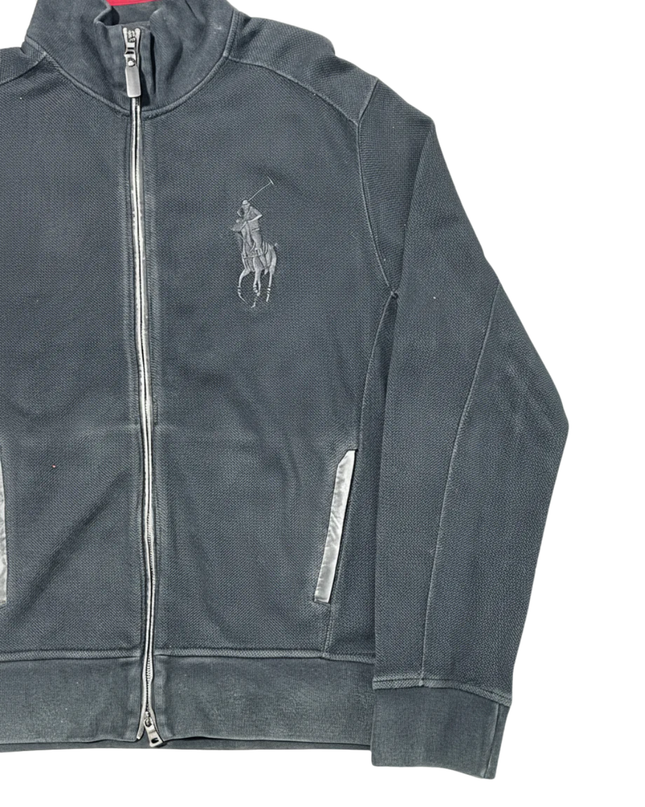 Polo Ralph Lauren Black Zip-Up Track Jacket