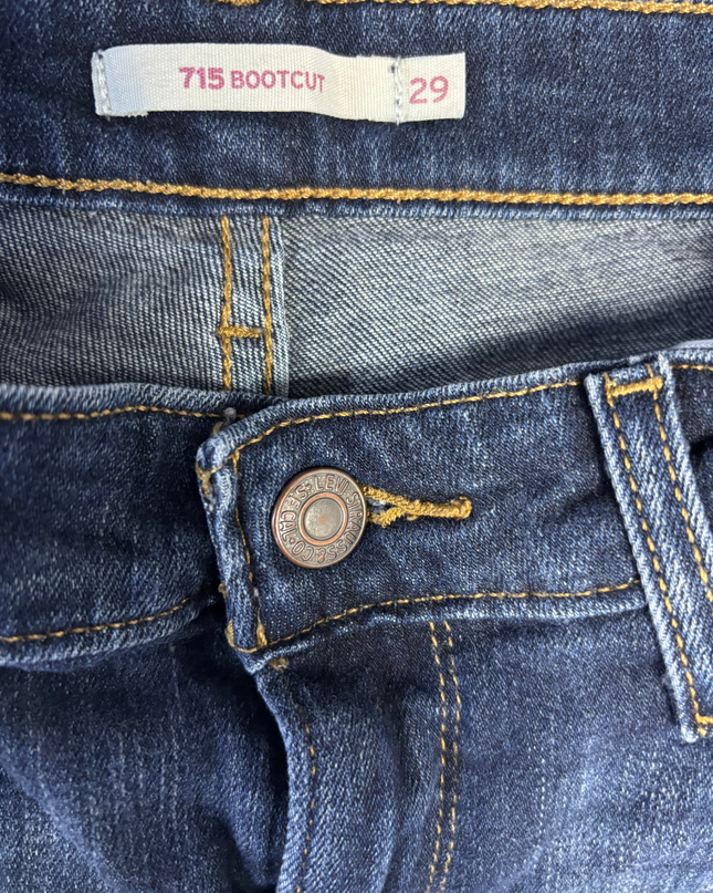Levi's Blue 715 Bootcut Jeans